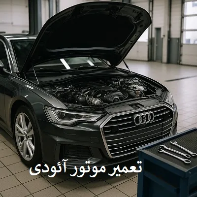 تعمیر موتور audi